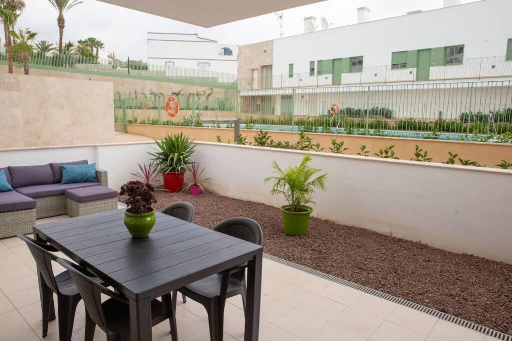 Apartment Rosa - Brand New 2 Bedroom Apartment In Cantal Homes, Ventanicas, Mojacar Ngoại thất bức ảnh